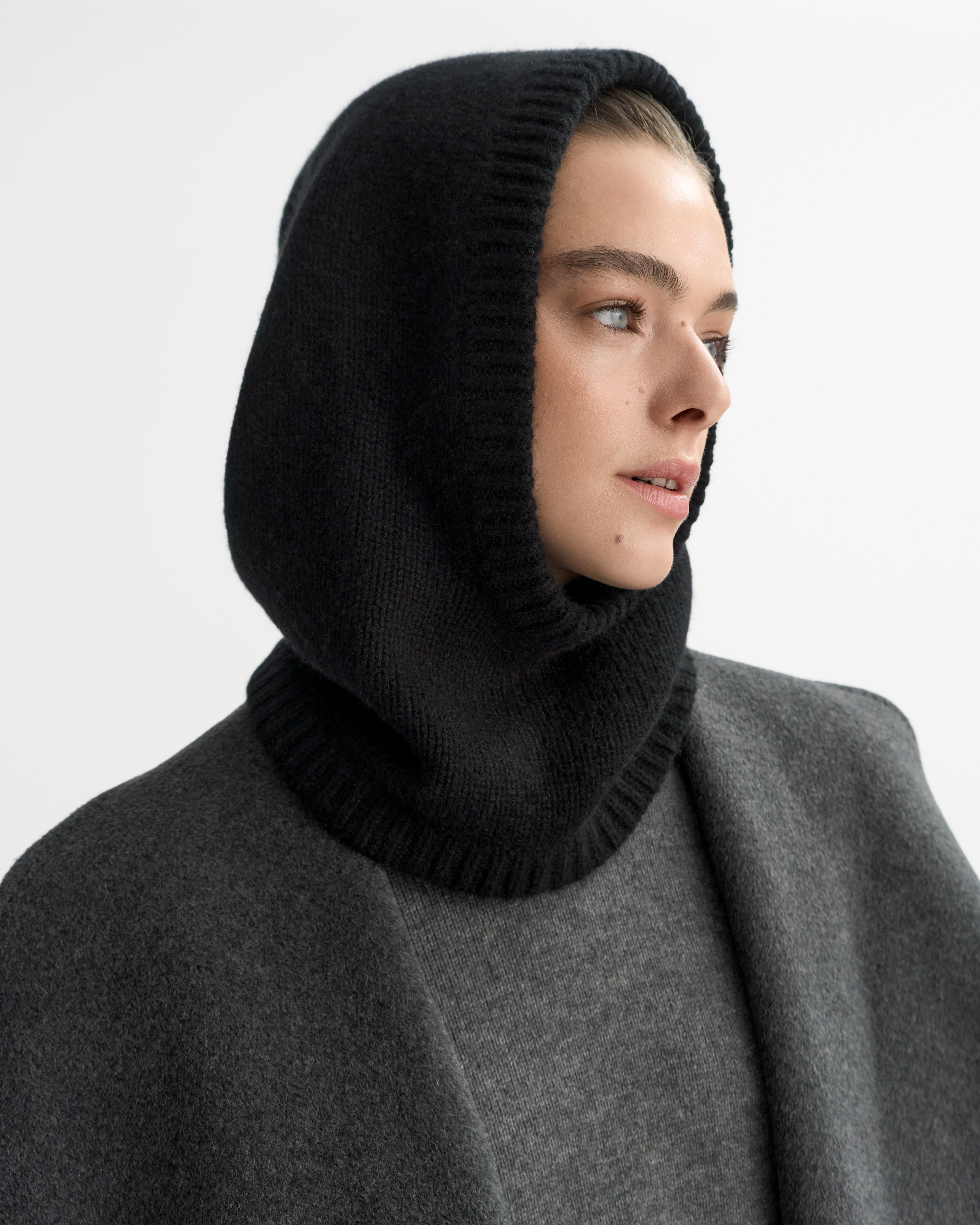 Soft Goat Balaclava - Chunky knit in 100% cashmere | Shop Rescue Spa
