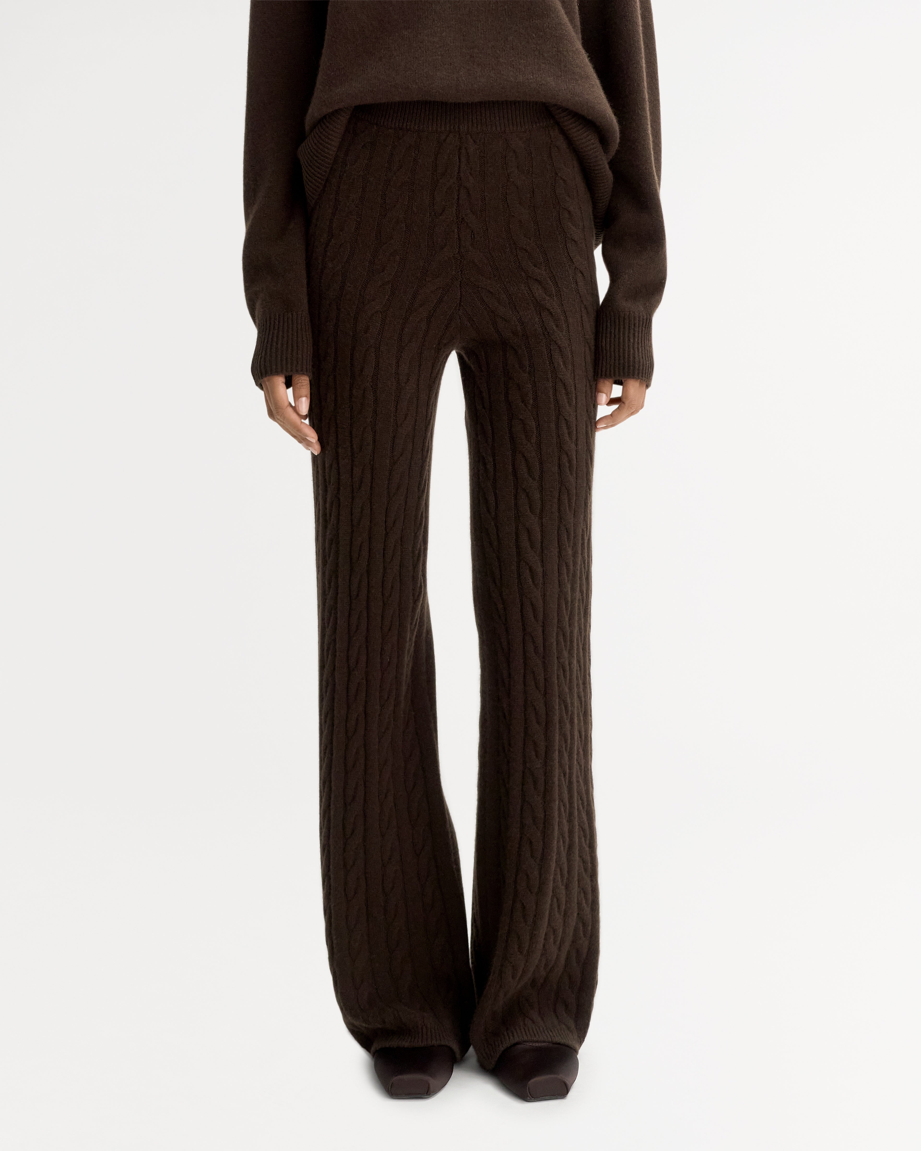 Cable Knit Pants