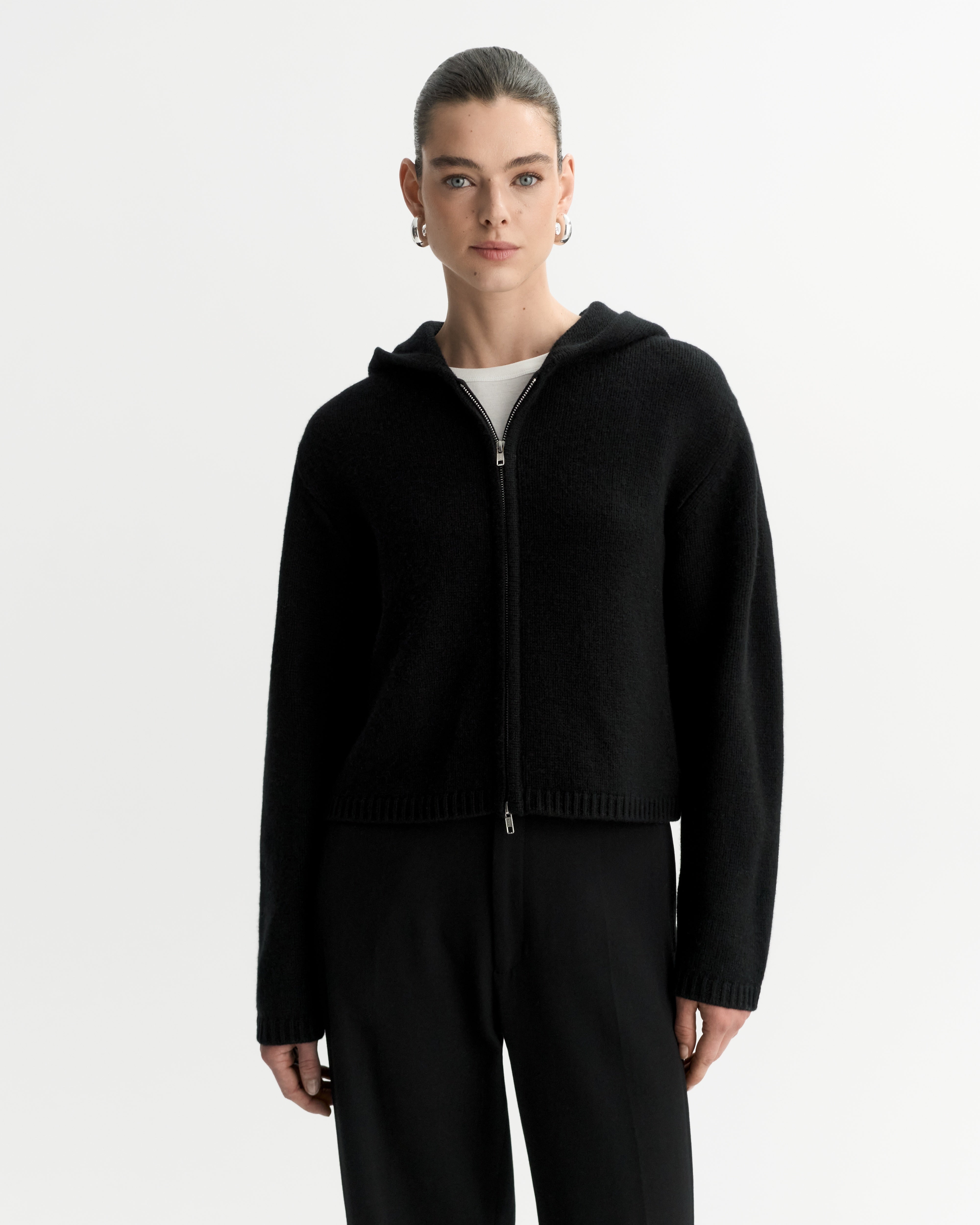 Soft Goat Chunky Hoodie 100% Cashmere | Shop Rescue Spa