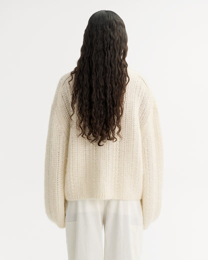 Silk Knit Crewneck