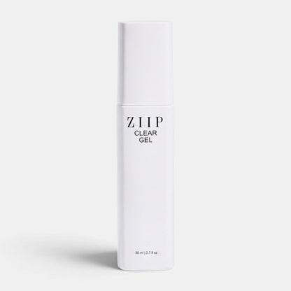 Shop Rescue Spa ZIIP Clear Gel in a white 80ml pump bottle for facial skincare treatments.