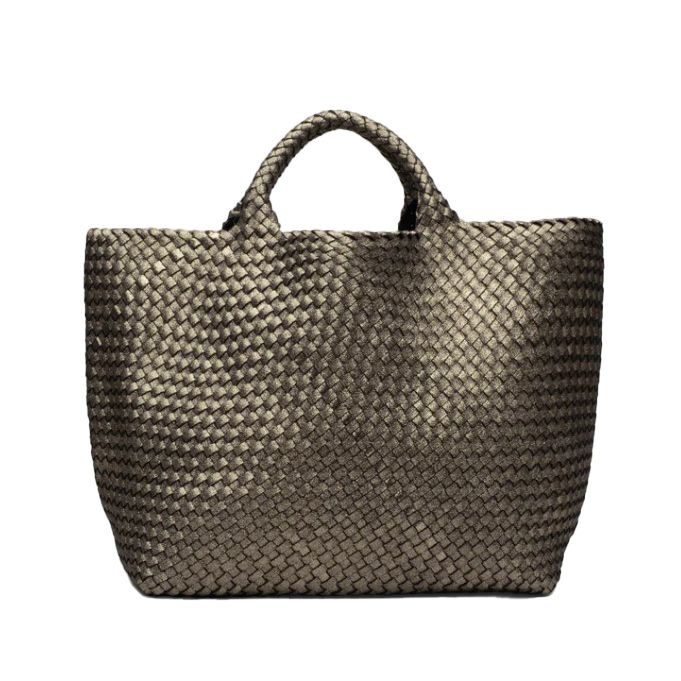 St. Barths Medium Metallic Tote in Etoile