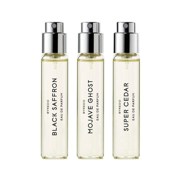 NEW BYREDO BLACK SAFFRON EDP 12ml x2 80-90% FULL TRAVEL 2024 ATOMIZERS SPRAY PERFUME