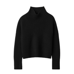 Girlfriend Turtleneck Black