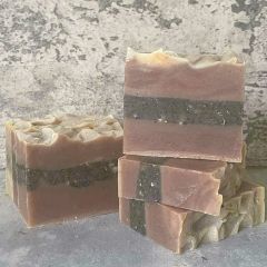 Exfoliating Coffee Amber Patchouli Bar Soap